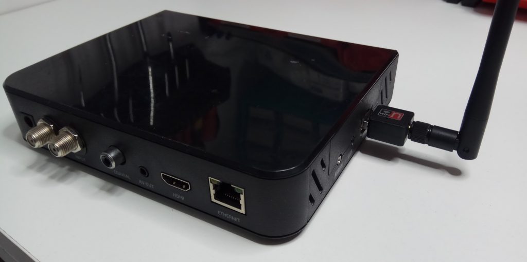 Receptor engel con antena externa en el puerto usb añadido