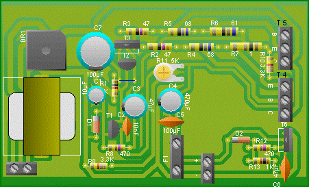 amplificador de audio 10W estereo