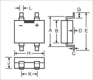 Dimensiones del encapsulado D-71