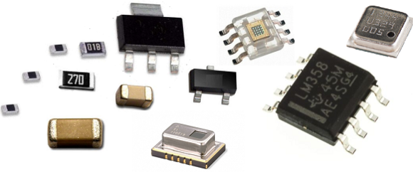 Componentes electrónicos en SMD - OnubaElectrónica.es