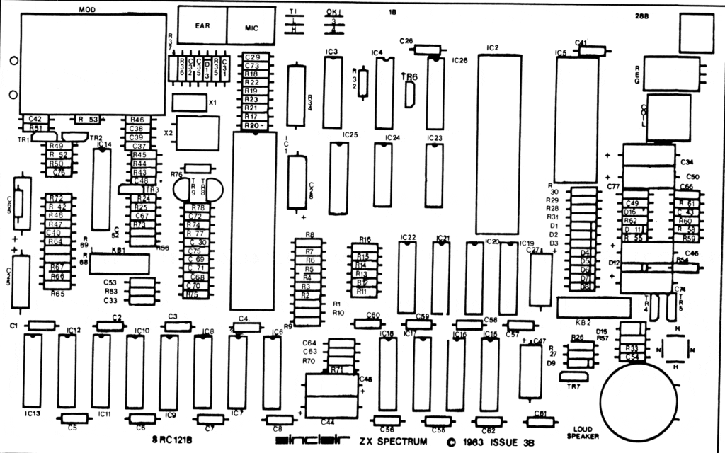 Esquemas del spectrum de 48k