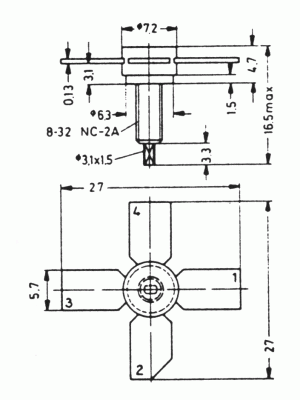 sot-122 Encapsulado SOT-122