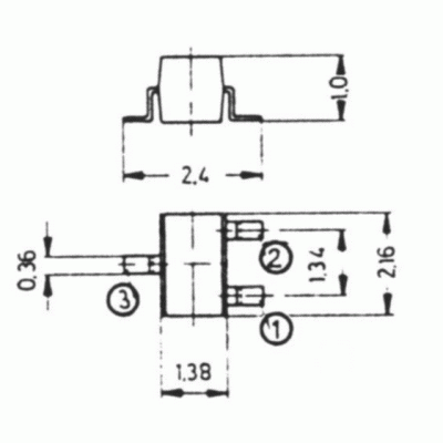 sot-323 Encapsulado SOT-323